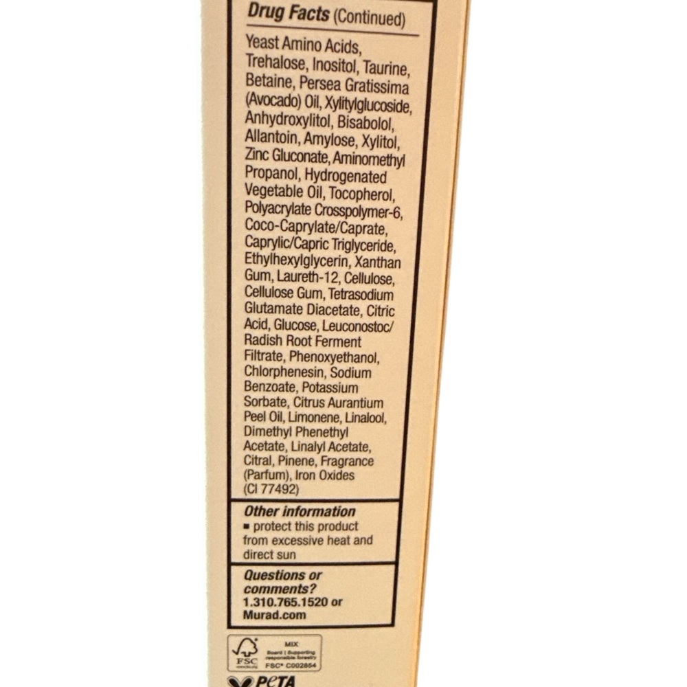 Includes (3) Murad Superactive Moisturizer Mattifying Oil Pore Control - Picture 4 of 8